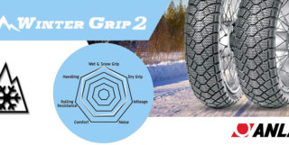 Winter tires for scooters Anlas Wintergrip 2