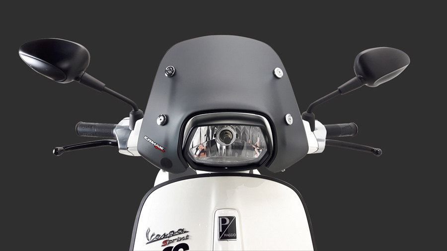 The new Vespa Sprint - an example of optical tuning