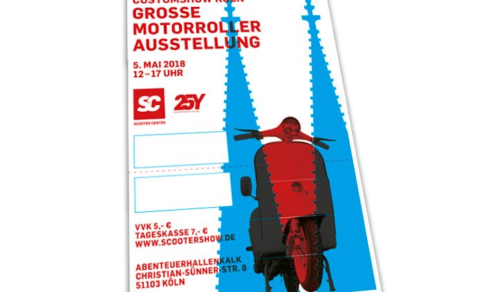 Vstupenky na Scooter Customshow 2018 Cologne