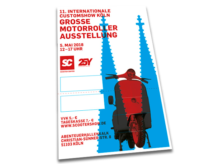 Scooter Customshow 2018 Cologne tickets