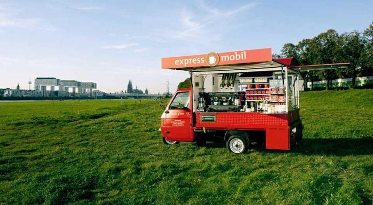 Espresso Ape in Cologne on the Rhine