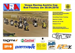 1.Rennveranstaltung Vespa Racing Austria Cup 2018