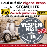 Vespa setkání Pulheim Segmüller