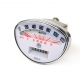 Speedometer Vespa Primavera ET3 NOS -PIAGGIO (NOS) kmh / mph- Vespa ET3 (VMB1T), PV125 (VMA2T), Sprint150 (VLB1T), Rally180 (VSD1T), Vespa Rally200 (VSE1T), - 120km / h - 75mph (white dial , black / red digits) Piaggio item no .: 1210515