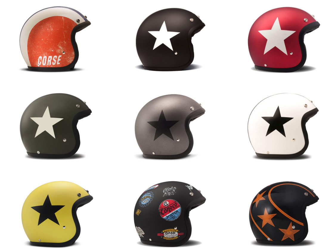 DMD Vintage Helm - Rollerfahrer Helm