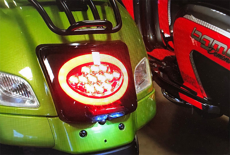 Which tail light fits my Vespa GTS?