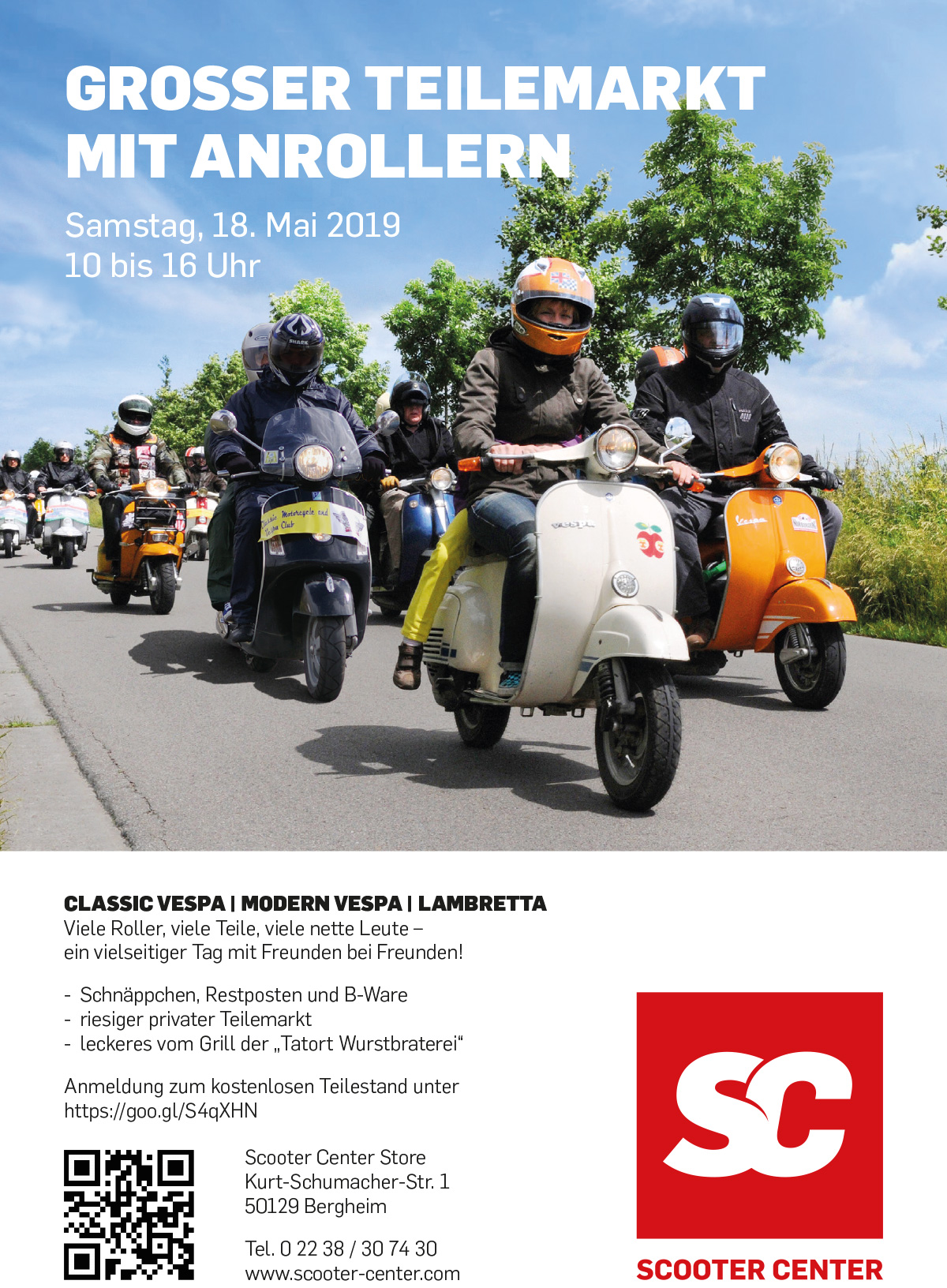 Αγορά ανταλλακτικών σκούτερ 2019 Scooter Center