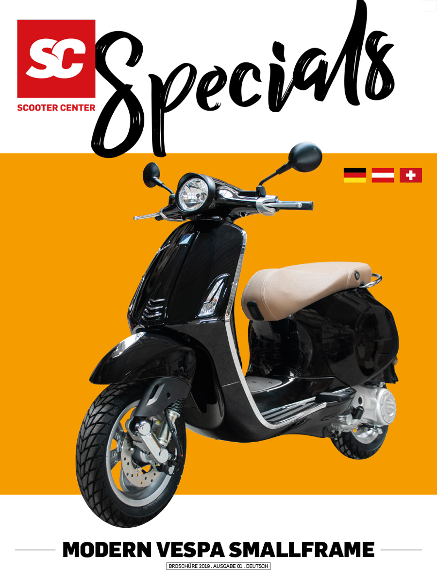 Catalogo accessori Vespa Vespa Sprint Primavera NOVITÀ 2019