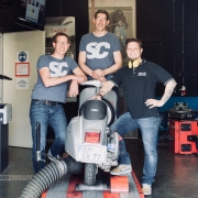 Motor scooter testbank geopend op aftermarket