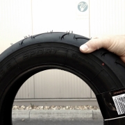 the bgm PRO SPORT tire in hand