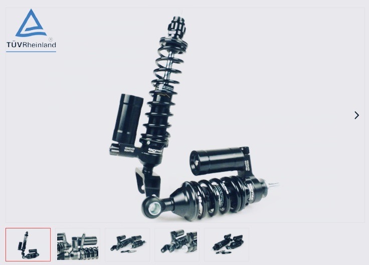 Stoßdämpfer-Set -BGM PRO SC COMPETITION- Vespa V50