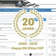Feliz cumpleaños Foro de scooter alemán