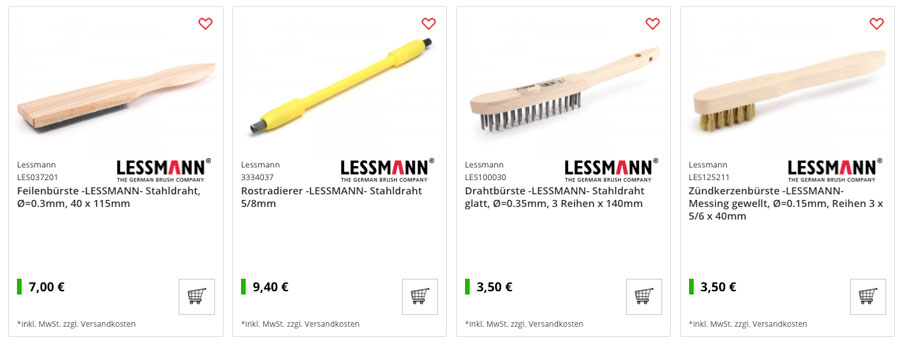 Lessmann borstels