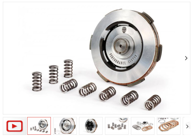 Embrague -EGIG PERFORMANCE- Embrague de un dedo 5 platos - Vespa V50, V90, SS50, SS90, PV125, ET3, PK50, PK80, PK50 S, PK80 S, PK125 S, PK50 XL, PK125 XL, ETS, PK50 HP, PK50 SS