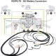 Cable harness BGM ORIGINAL suitable for all Vespa PX models up to year of construction 1982
