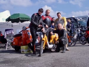 Scooter race on the Nürburgring 2004