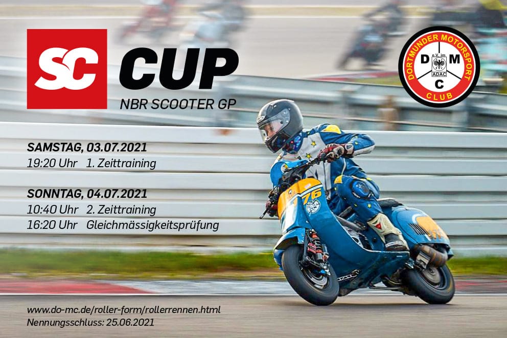 Scooter Center Cup scooter race 2021 Nürburgring