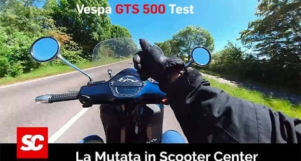 ベスパGTS500 La Mutata im Scooter Center