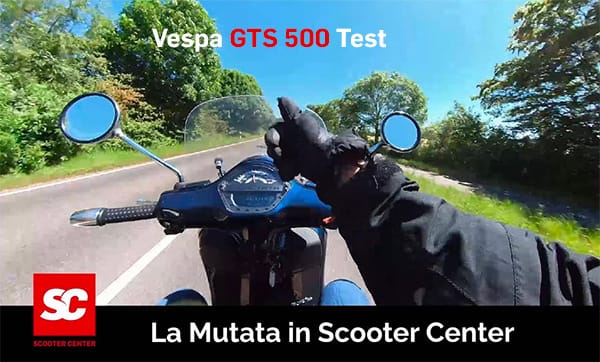 Vespa GTS 500 La Mutata v Scooter Center