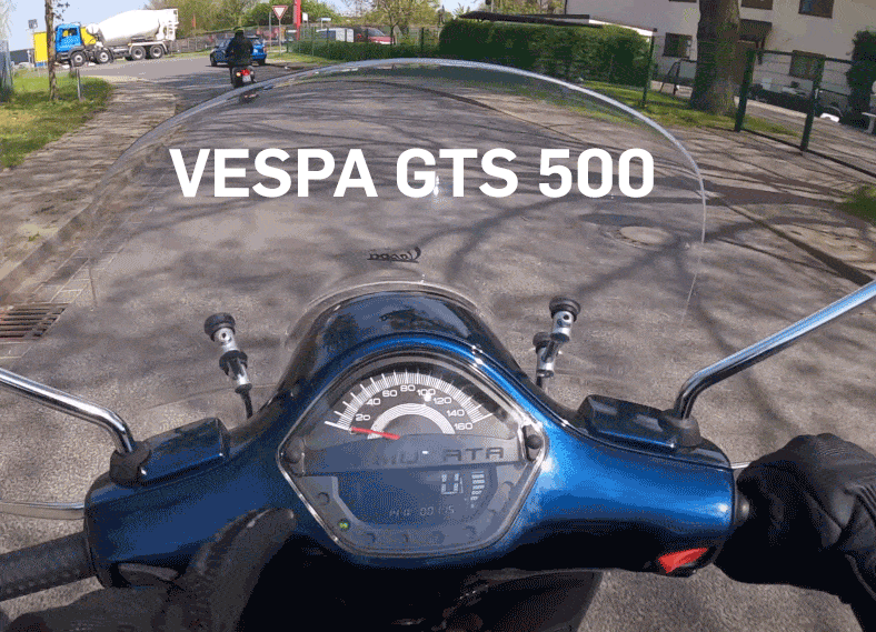 Tuning Vespa GTS 500