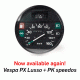 Vespa PK Lusso speedometers available
