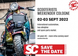 Save the Date: Scooter Center Scooterists Weekender Köln 2022