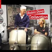 Rovin Davy's Vespa collection