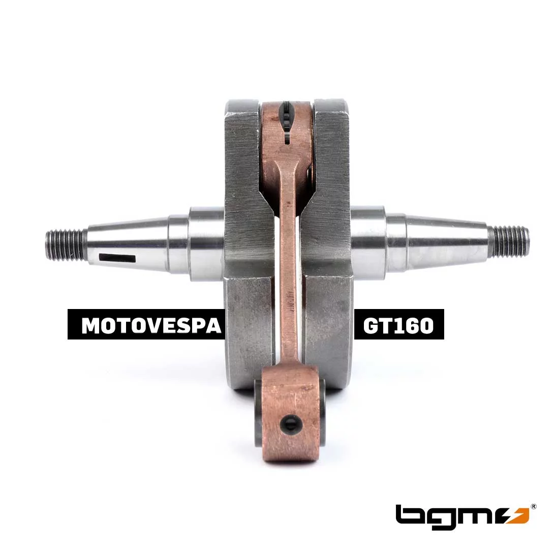 Hochwertige Kurbelwelle für die Motovespa GT160 Motoren