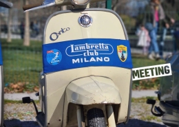 Lambretta z Lambretta Club Milano na setkání