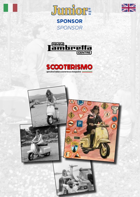 Page showing the Sponsors and Scooterismo