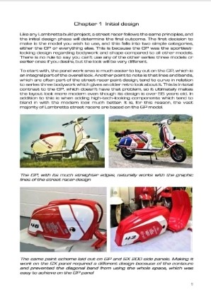 Contents of the book lambretta street racers