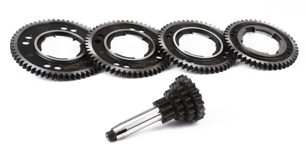 countershaft and gear wheels