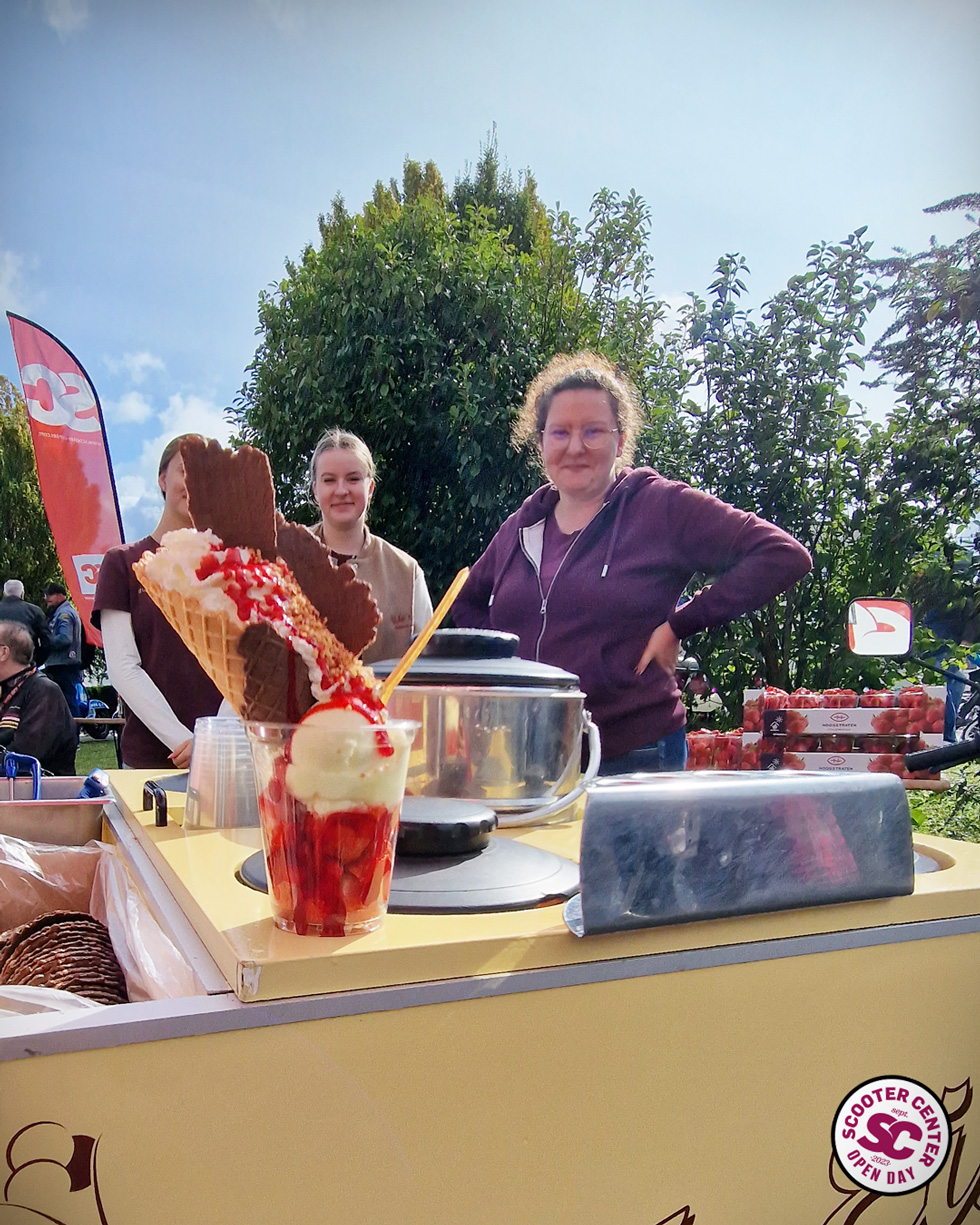 Ice cream at the Open Day