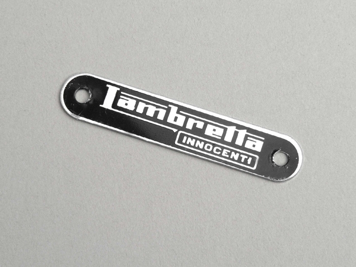 Odznaka siedzenia Lambretta niewinny