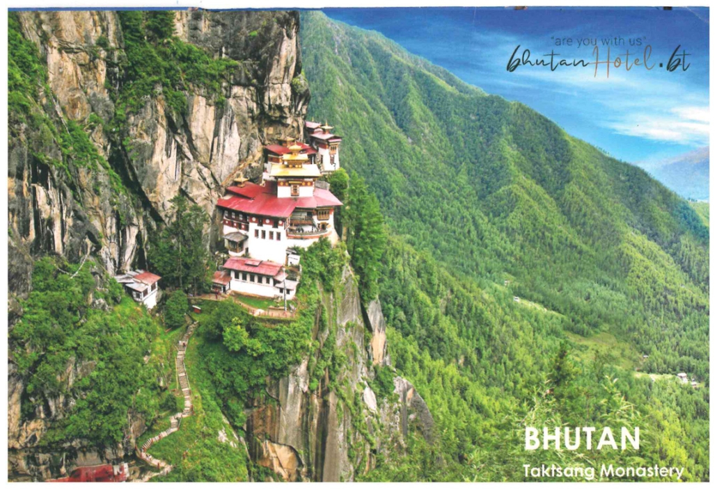 Cartolina Bhutan