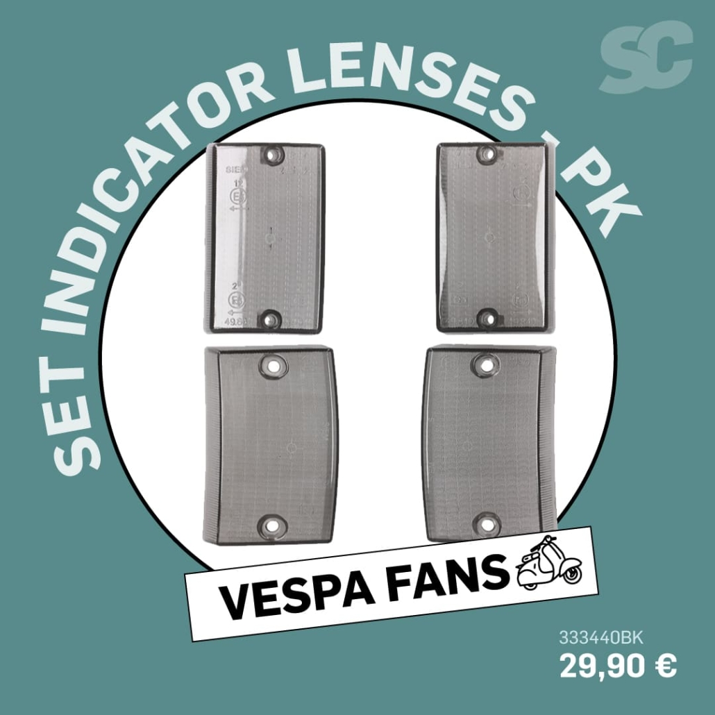 Indicator lenses Vespa PK