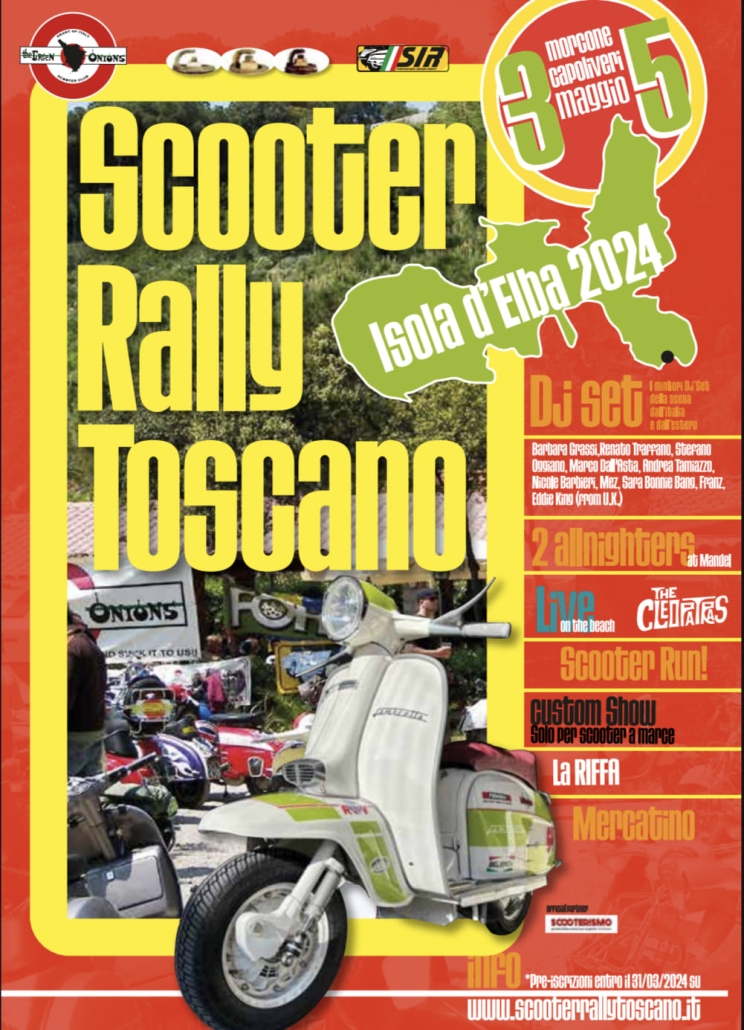 Scooter Rally Toscano info