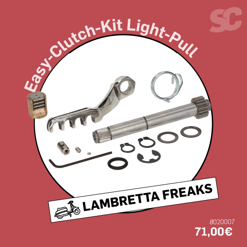 Zestaw sprzęgła Lambretta Easy ze sprzęgłem Light-Pull