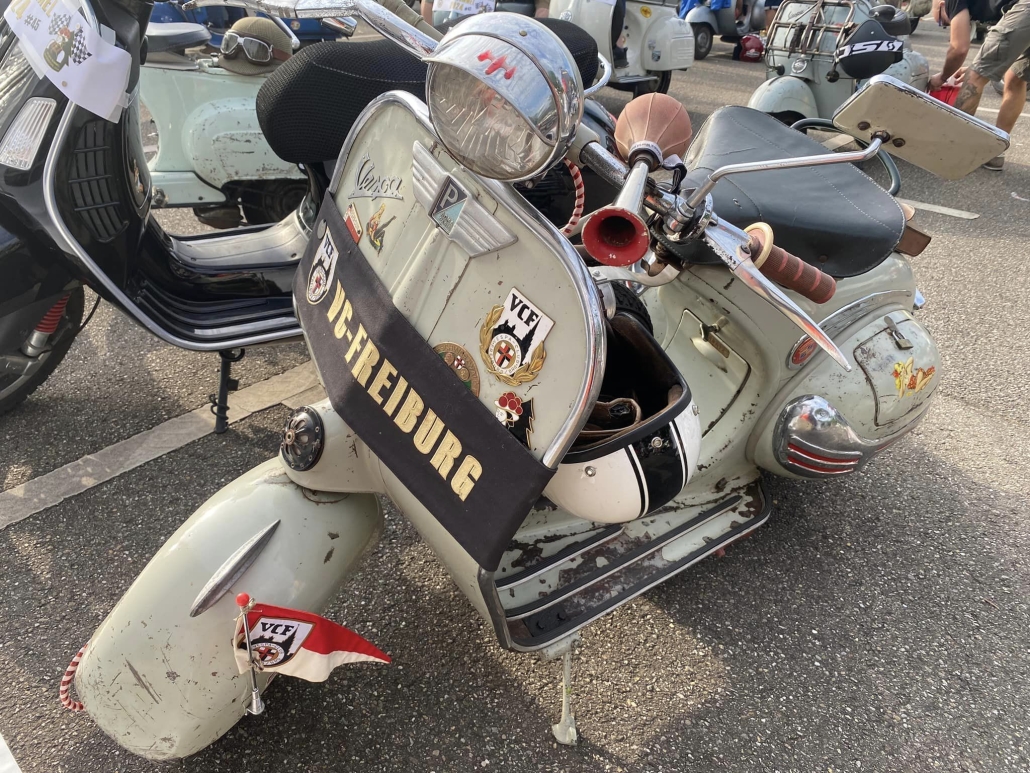 Vespa Plakette Freiburg