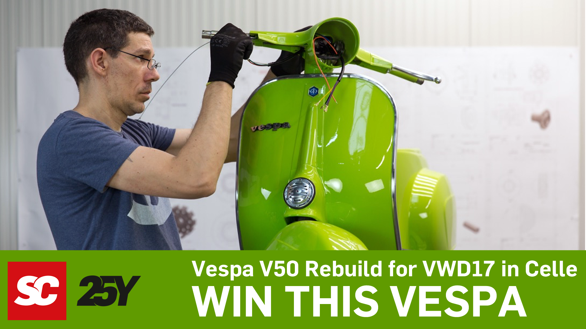 VWD17-Vespa - Gewinne eine Vespa bei den Vespa World Days in Celle