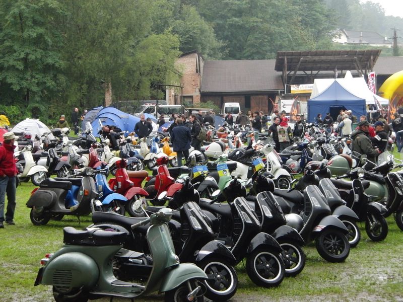 Spotkanie Vespa w Austrii