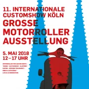 Scooter Customshow 2018 Cologne Poster