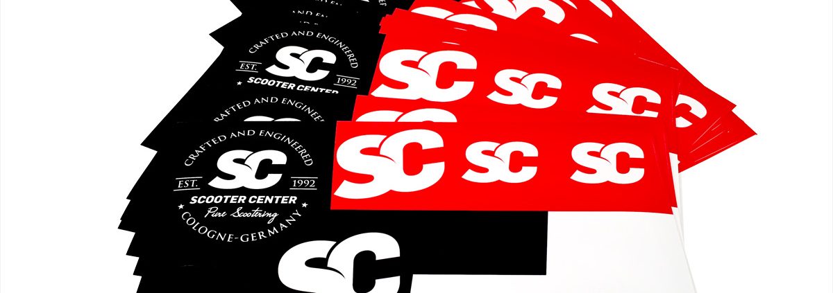 Gratis stickers scooter motor scooter