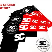Free stickers scooter motor scooter