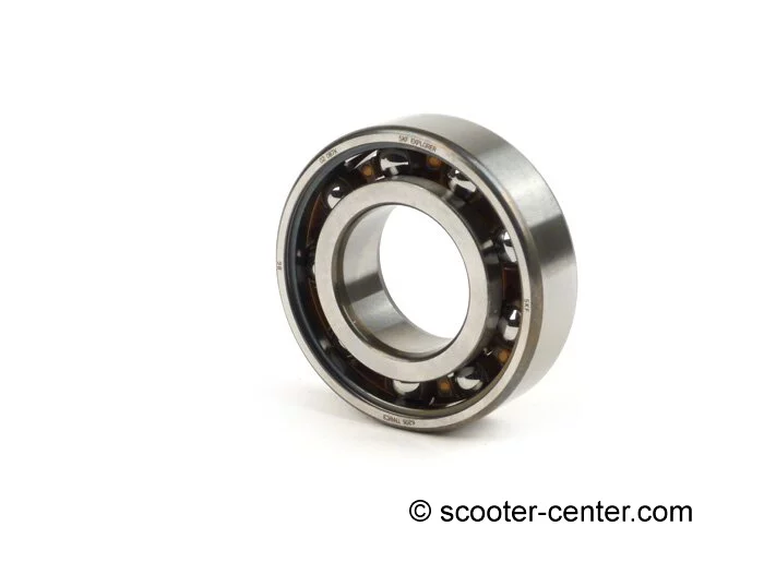 Ball bearing -6205TN9C3- (25x52x15mm) - (used for crankshaft in Quattrini C1 (2014) engine housing alternator and clutch side Vespa PK, V50, PV125, ET3) Item no. 7676562