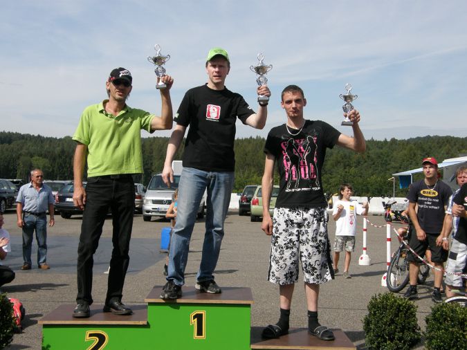 Rollerrennen Sachsenring Gewinner Thomas Heck f?r SCOOTER CENTER