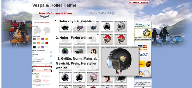 Vespa Helme