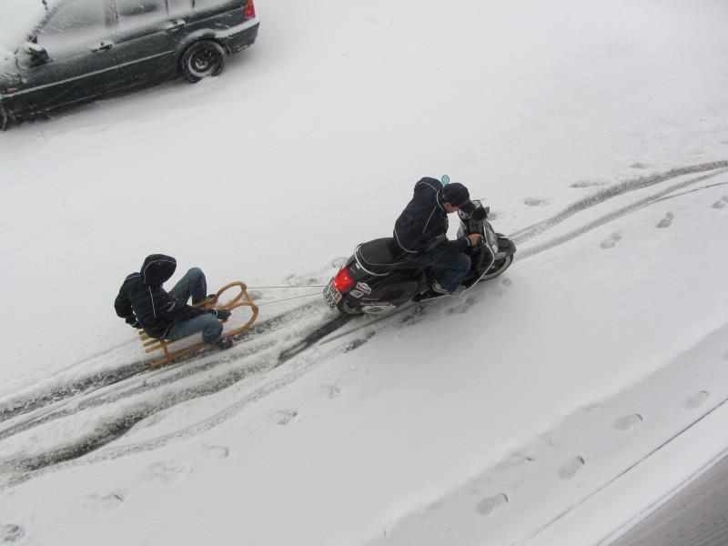 Zimní pneumatiky pro Vespa