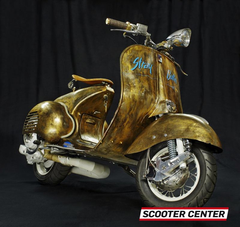 Vespa mit bgm Sto?d?mpfer